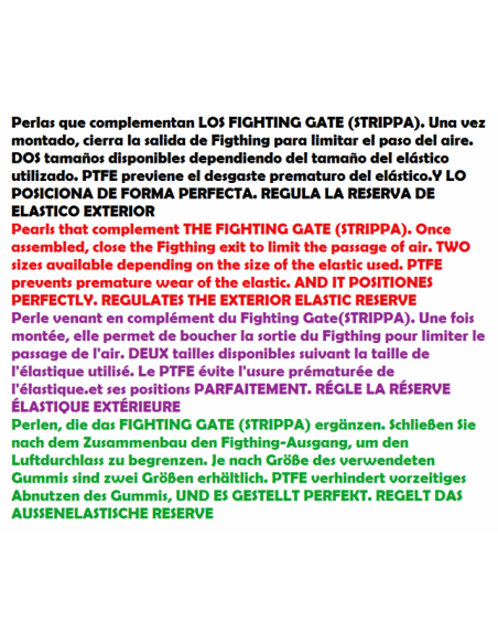 SENSAS PERLE PFTE SPECIAL ELASTIQUE KIT FIGHTING (STRIPPA) 