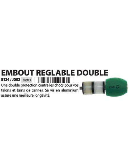 SENSAS PROTECTION EMBOUT REGLABLE DOUBLE
