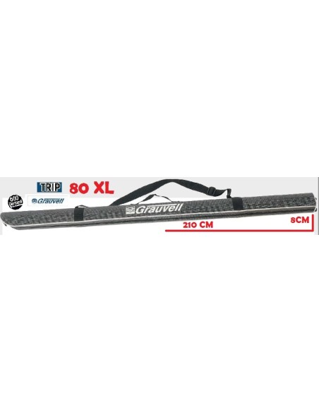 GRAUVELL FUNDA RIGIDA CAÑA TRIP 80 XL