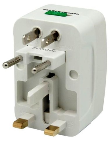 adaptador de corrent VIATGE, ENDOLL UNIVERSAL