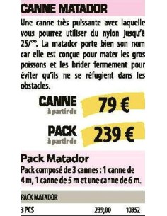 SENSAS  CANNE TELESCOPIQUE  MATADOR 500 2