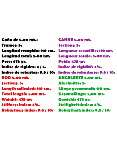 SENSAS TELESKOPISCHER RUTE MATADOR 500