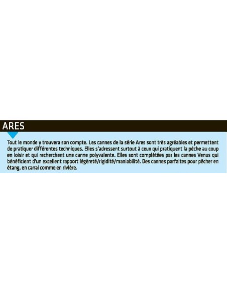 SENSAS CANNA ROUBAISIENNE ARES 100 - 6 m.