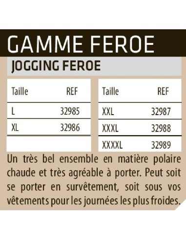 SENSAS CHANDAL JOGGING FEROE