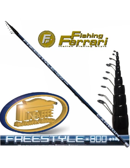 FISHING FERRARI FREESTYLE BOLOGNESI ROD 7 M.