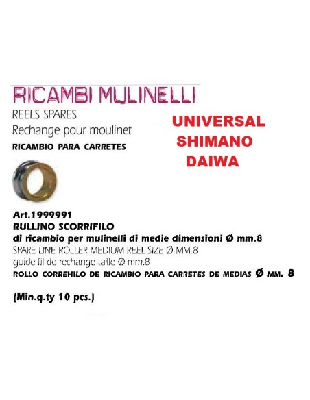 FISHING REEL SPARE PARTS 