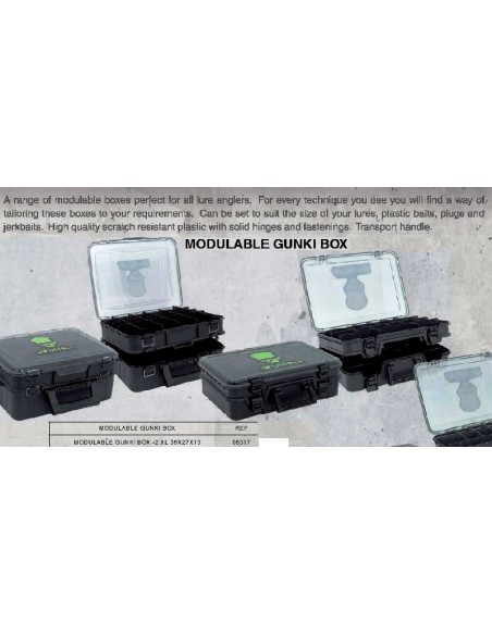GUNKI MODULABLE BOX 
