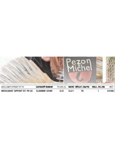 PEZON & MICHEL SPRINT REEL ST FV 30