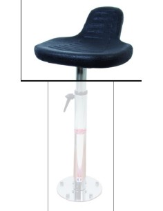 asiento  de estar de pie negro