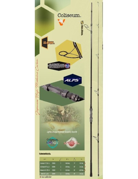 LONG CAST CANNA CARPA  VORTEKS COLISEUM