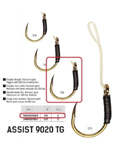 HAKEN TEKLON ASSIST 9020 TITANIUM GOLD 2