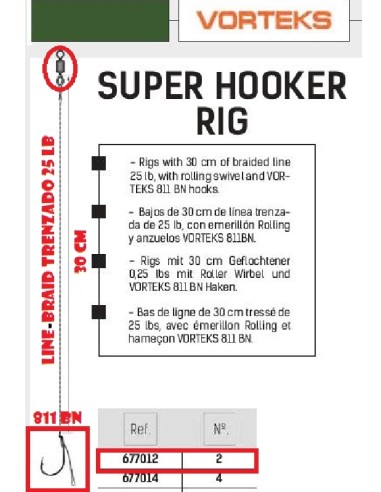 VORTEKS SUPER HOOKER RIG 