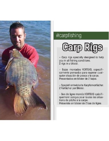 VORTEK ANZUELO ATADO CON RIG