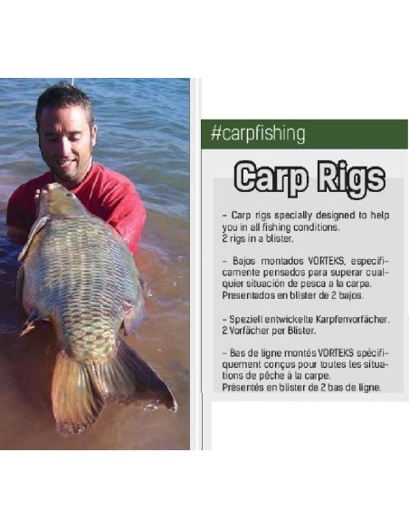 VORTEK ANZUELO ATADO CON RIG