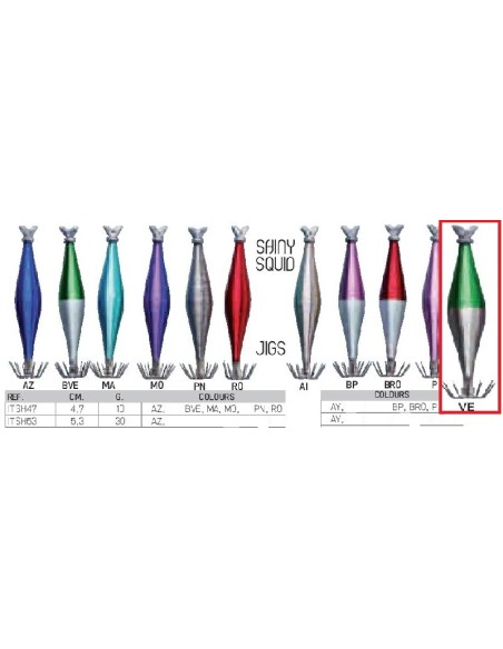 SQUID JIG  EVIA SHINY