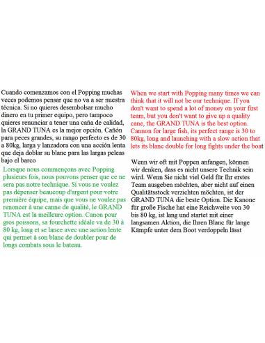 CANNA HART ABSOLUT GRAND TUNA 8' 0'' (2.44M)