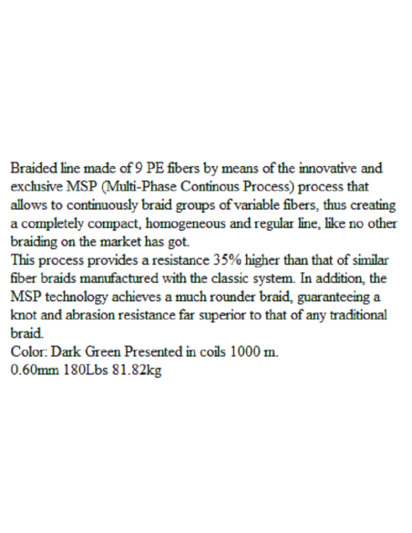 BRAID EVIA ASARI MS-9 PE    9X