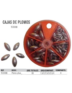 evia scatola di piombo oliva 80 gr.