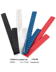 CASSA RETRATTILE, GOMMA TRASPARENTE 80 CM X 30 MM