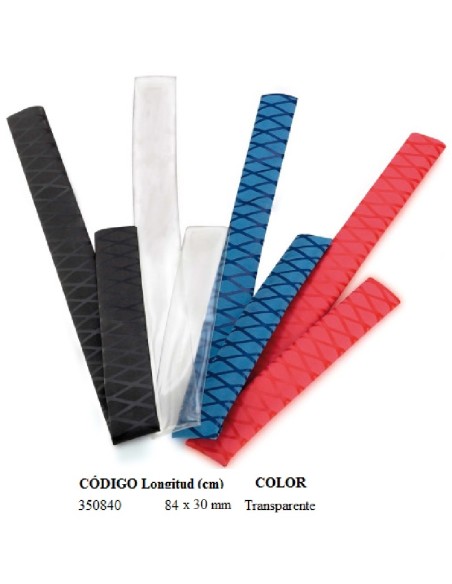 CASSA RETRATTILE, GOMMA TRASPARENTE 80 CM X 30 MM