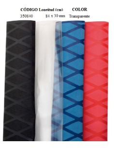 FUNDA RETRACTIL DE CAUCHO TRANSPARENT 80CM X 30 MM. 2