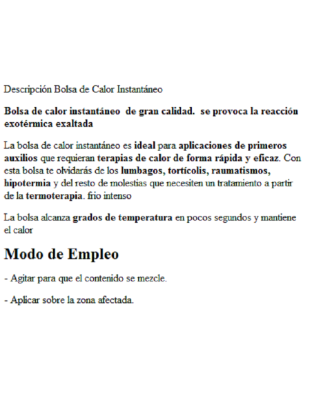 LINEAEFFE BORSA CALENTA MANS