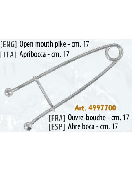 LINEAEFFE OBRE BOQUES DE METALL 17 CM.