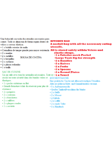 STARBAITS CONCEPT KITCHEN BAG 