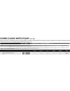 SENSAS CANNA INGLESE CLASSIC MATCH FLOAT 390 2