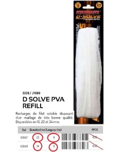 STARBAITS D SOLVE PVA REFILL , RECARGA 2