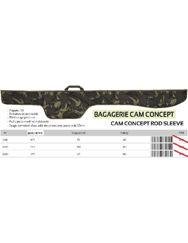 STARBAITS CAM CONCEPT SLEEVE (FUNDA CAÑA)