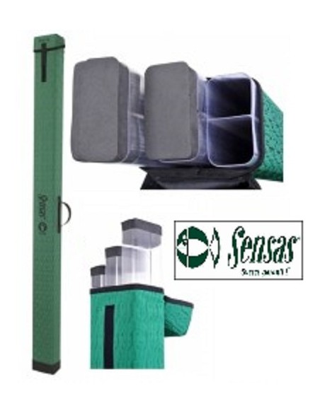 SENSAS FOURREAU JUMBO ESPECIALI KITS 4 CASES 1.65 M.