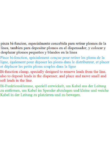 SENSAS PINCE PLOMBS BI-FONCTION