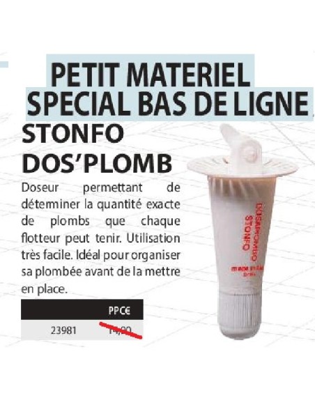 SENSAS STONFO DOSAPIOMBO FLOTTEURS