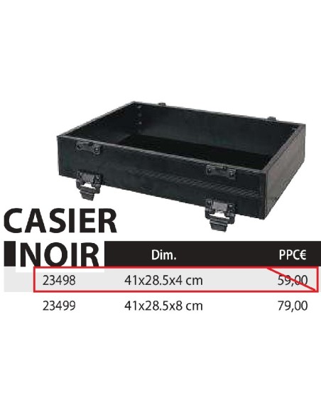 SENSAS CESTA PRETA PARA PANIER