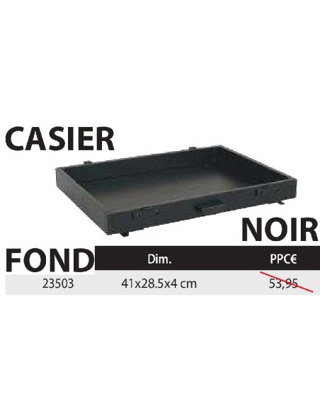 SENSAS CALAIX DEL FONS NEGRE PER PANIER