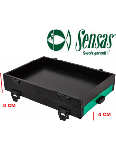 SENSAS CASSETTO NERO DOPPIO, CASSETTO SCORREVOLE VERDE