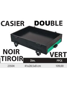 SENSAS CASSETTO NERO DOPPIO, CASSETTO SCORREVOLE VERDE 2