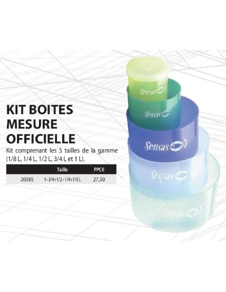 KIT MEDICIÓN OFICIAL DE COMPETICIÓN