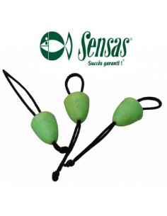 SENSAS CRAZY BAITS CONECTORES BLANDOS 3 PCS.