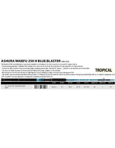 ILLEX CANNE ASHURA WAIEFU 250 H BLUE BLASTER
