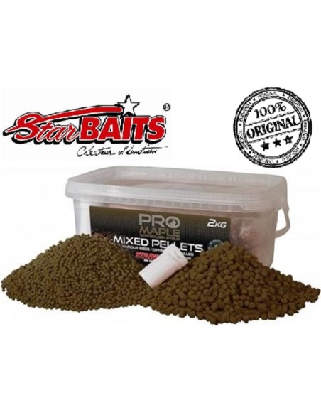 STARBAITS PROBIOTIC MAPPLE PELLETS MIX 2KG.