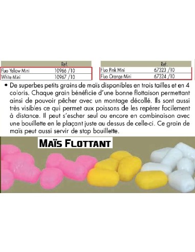 STARBAITS POP UP FLOTANT  MINI FALS BLAT DE MORO