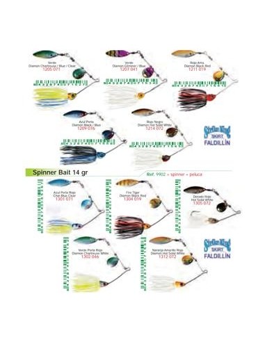 10 assorterede enheder, Buzzers og spinnere