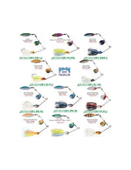 assortiment de 10 unitats, buzzers & spinners