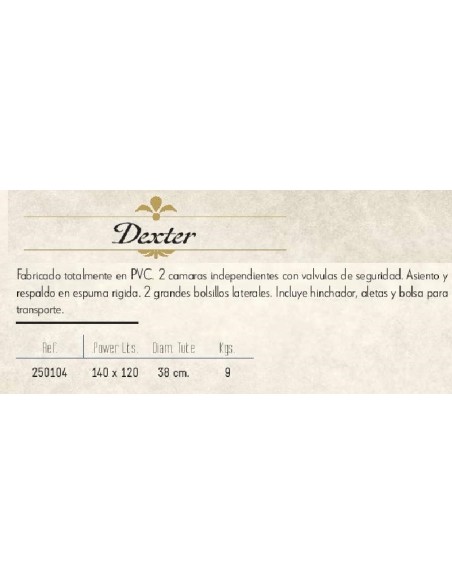 GRAUVELL FLOTA TUBE (PATO)  DEXTER ''EXPOSICION''