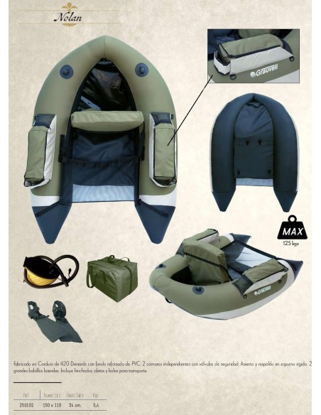 GRAUVELL FLOAT TUBE NOLAN ''ESPOSIZIONE''