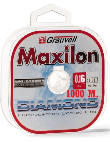 FLUOROCARBONE GRAUVELL  MAXILON DIAMOND 1000 MT.  0.16