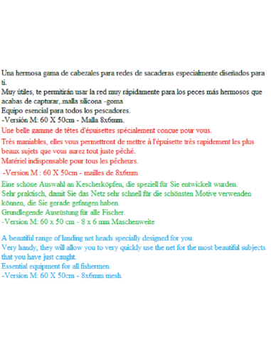 SENSAS TESTA BLACK SILI-CARP 60/50CM