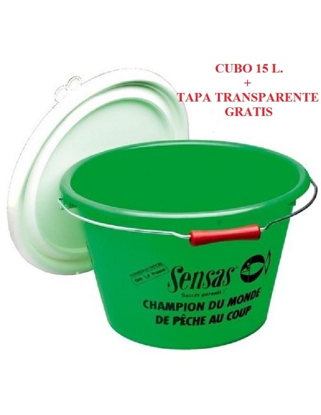 SEAU SENSAS 17 L + COUVERCLE